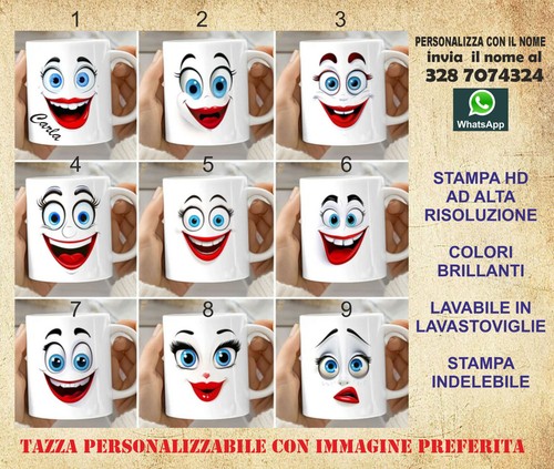 Tazza personalizzata con - tazza, nome