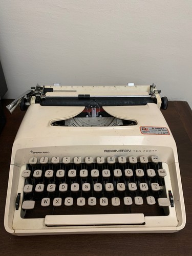 Macchina scrivere remington - macchina, da