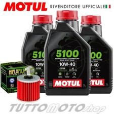 Tagliando KAWASAKI KLR 600 1984-1992 / Kit 3 litri 5100 10W40 + filtro olio