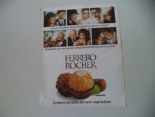 advertising Pubblicità 1983 FERRERO ROCHER