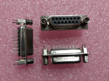 3pcs Connettore D-SUB 15 Poli Femmina da PCB Dritto DB15 da Circuito Stampato