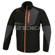 Felpa pile con zip lunga e