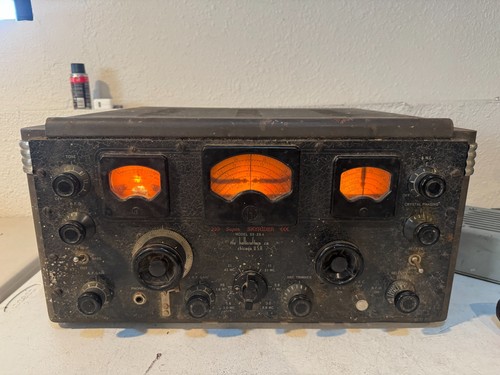 Hallicrafters 28a - hallicrafters, sx-28a