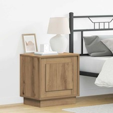 vidaXL Armadio da Notte Rovere
