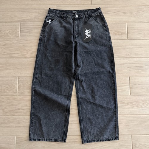 Jeans cyber sigal - jeans, 'black'