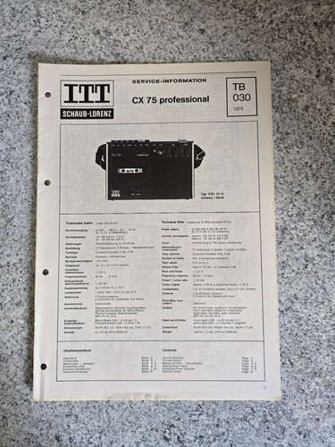 Manuale servizio originale - manuale,