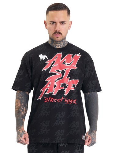 Shirt amstaff vaik nera uomo - amstaff,