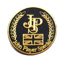 JOHN PLAYER SPECIAL JPS FORMULA ONE RACING RALLY MOTORSPORT EMBROIDERED PATCH 