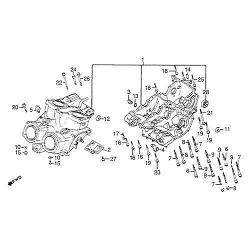 Honda vf1100s v65 sabre - vf1100s,