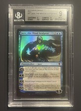 MTG JACE, THE MIND SCULPTOR - WORLDWAKE - Mint - ENG - Foil - BGS 9 Q++