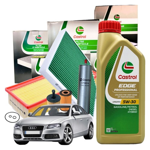 Castrol kit tagliando - castrol, a4