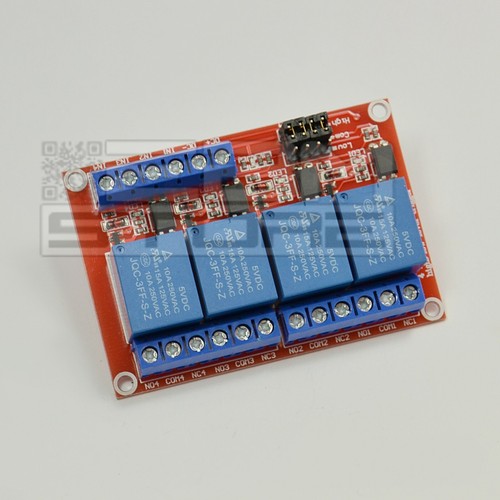 Scheda relè 5vdc - 4, relay