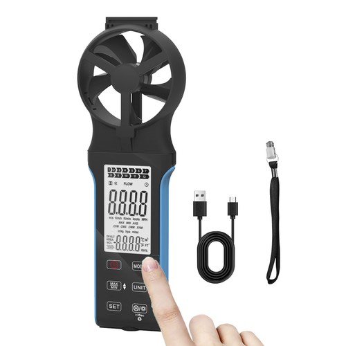 Holdpeak anemometro hvac - anemometro,