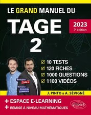 Le Grand Manuel du TAGE 2: 10