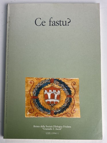 Fastu 1994 vol - fastu?, 1,