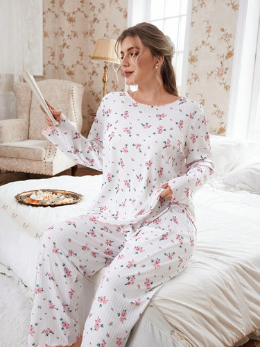Set pigiama romantico - , fiori