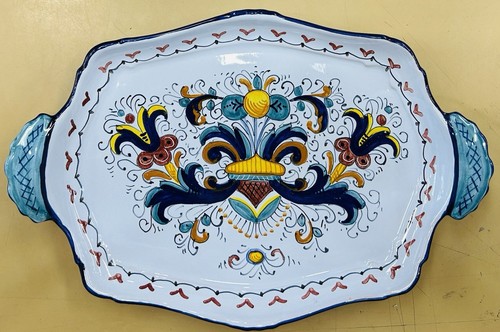 Ceramica deruta vassoio - ceramica,
