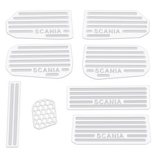 Pedale acciaio inox - in, bordo