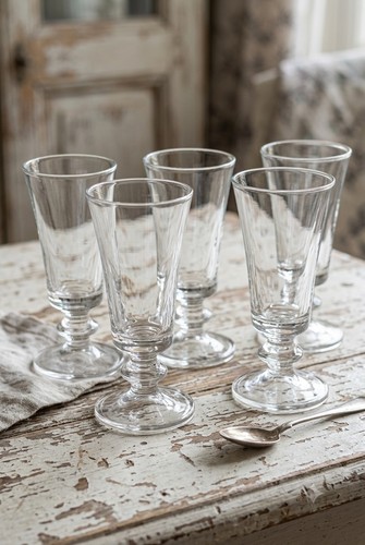 Vintage set calici bistrot - calici, in