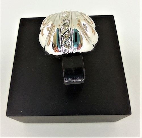 Anello fascia donna oro bianco - donna,