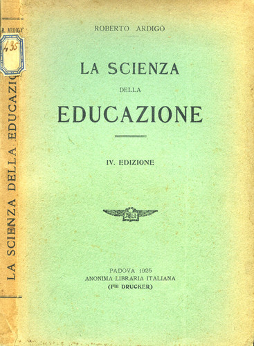 Roberto ardigo la - ardigo, scienza