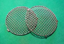 Griglie protezione fari anteriori cromate per Fuoristrada e Rally diametro 22