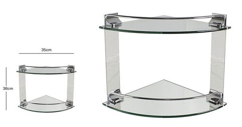 Mensola bagno angolare 2 - bagno,