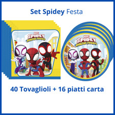 Set kit spidey e i suoi fantastici amici amazing friends marvel compleanno festa