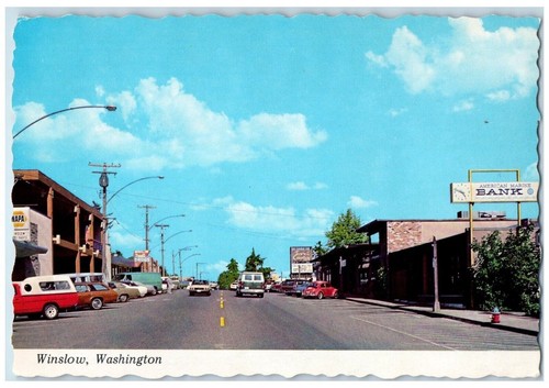 Cartolina winslow main - wa,