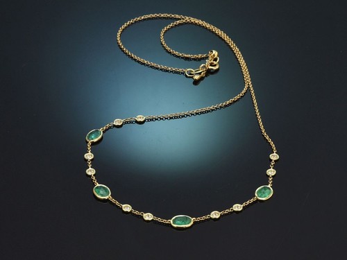 Verde fine collana moderna - verde, fine!