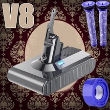Batteria 9000 mAh per Dyson V8 6AH batteria Animal SV10 Absolute aspirapolvere 8AH / filtro