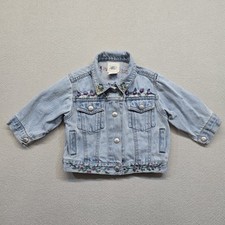 Giacca jeans denim bambina