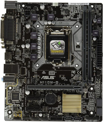 Asus motherboard h110m core - asus,