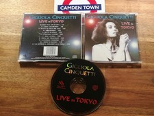 Gigliola Cinquetti - Live In Tokyo 1996 (Nar Cgd) Cd Perfetto