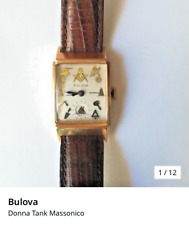 OROLOGIO BULOVA DONNA MASSONICO CARICA MANUALE VINTAGE ANNI 60’