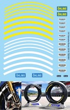 1/4 Decals per Yamaha M1 2016