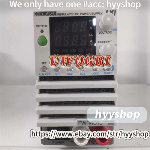1pcs kikusui pwr401l - 1pcs,