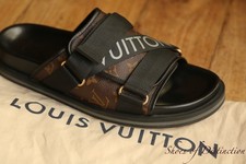 Louis Vuitton sandali neri in