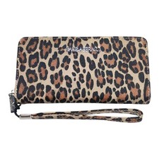 Baci & Abbracci  Portafoglio   Grande  Donna In Ecopelle Colore Leopardato Coffe