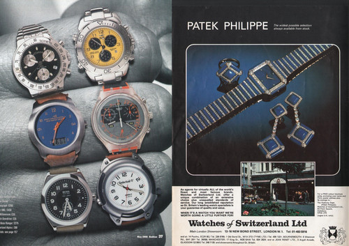 Printed magazine watch - magazine,
