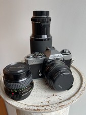 Minolta XD 11 con vari