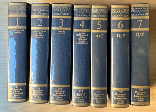 Enciclopedia della banca - della, e