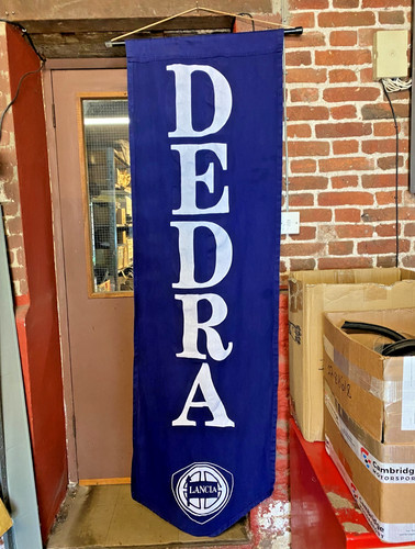 Lancia dedra banner sign - lancia,