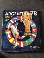 PANINI FIFA WORLD CUP ARGENTINA 78 FULL ALBUM COMPLETO