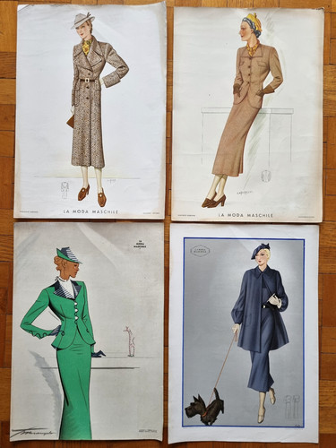 Moda donna figurino abito - figurino,