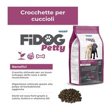 PETTY CROCCHETTE 4 KG PER CUCCIOLI CANE CANI FIDOG PUPPY