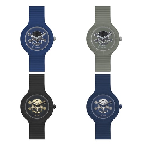 Orologio hip hop - hip, skull