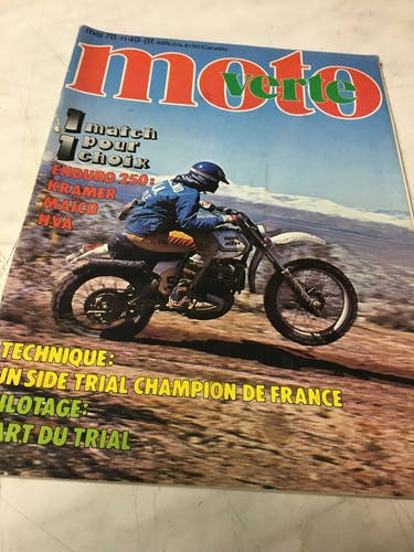 Moto verte 1978 kramer - verte, 49
