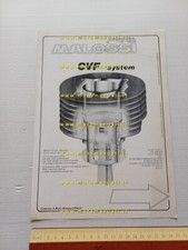 Malossi trasformazioni CVF System per Vespa PX anni 80 depliant originale