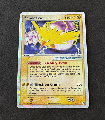 Pokémon tcg zapdos 116 - pokémon,